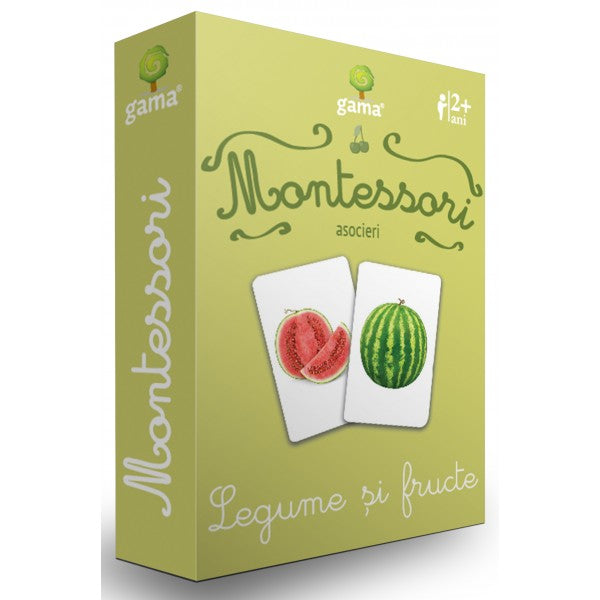 Legume si fructe Montessori