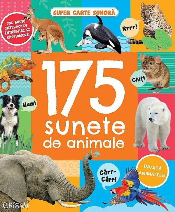175 SUNETE DE ANIMALE SUPER CARTE SONORA