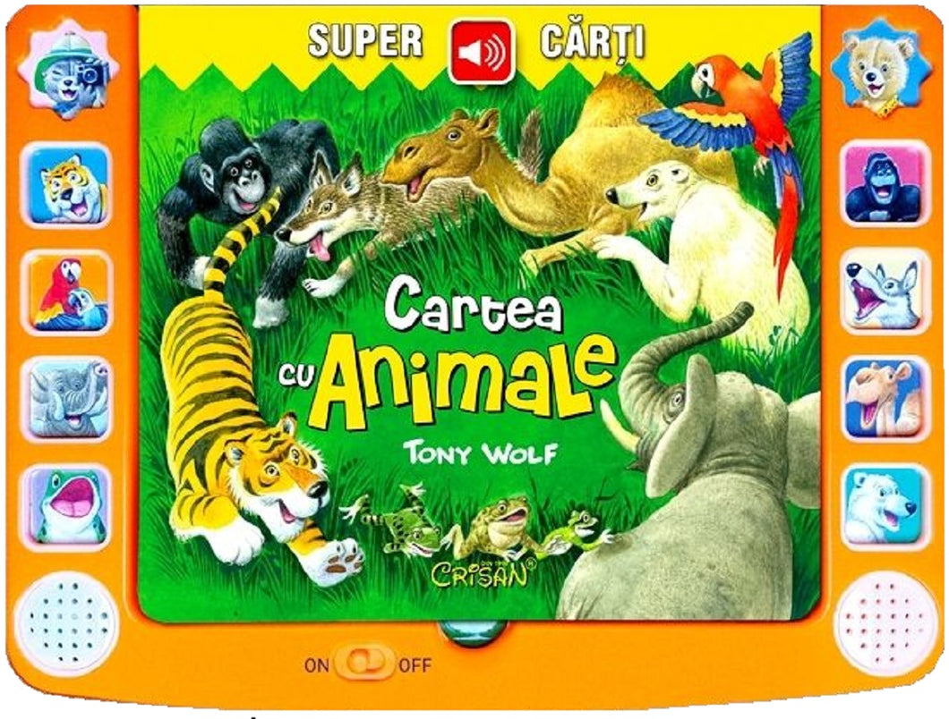 CARTEA CU ANIMALE SUPER CARTI