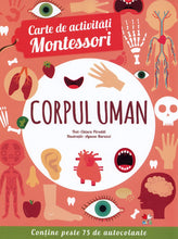 Load image into Gallery viewer, CORPUL UMAN CARTE DE ACTIVITATI MONTESSORI
