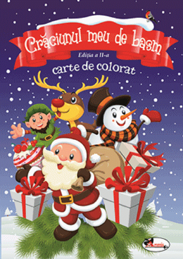 CRACIUNUL MEU DE BASM CARTE DE COLORAT