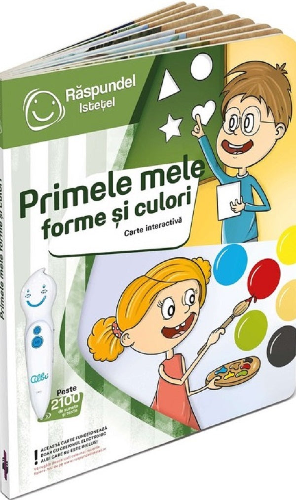 PRIMELE MELE FORME SI CULORI CARTE INTERACTIVA RASPUNDEL ISTETEL