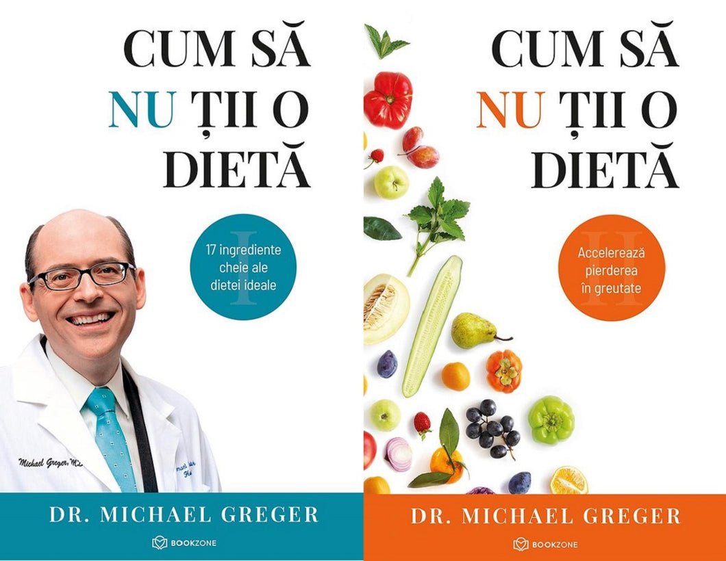 CUM SA NU TII O DIETA VOL 1 SI VOL 2 PLUS CARTE BONUS