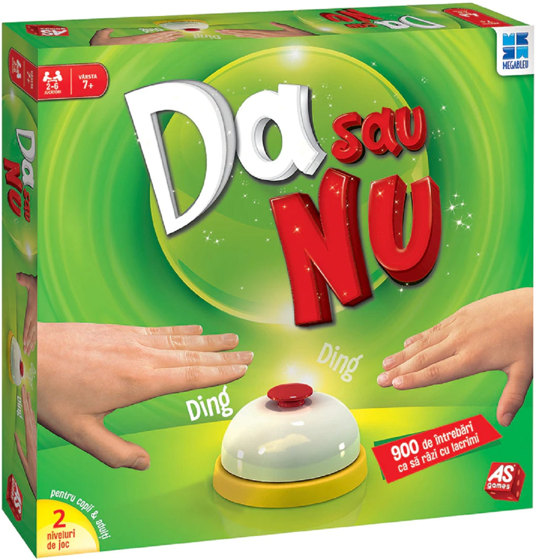 DA SAU NU JOC DE SOCIETATE PENTRU COPII SI ADULTI