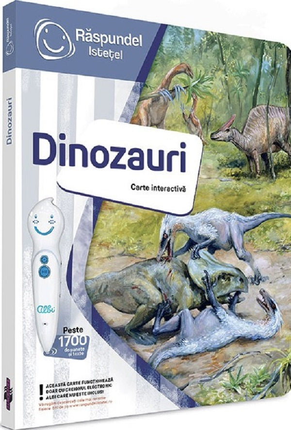 DINOZAURI CARTE INTERACTIVA RASPUNDEL ISTETEL