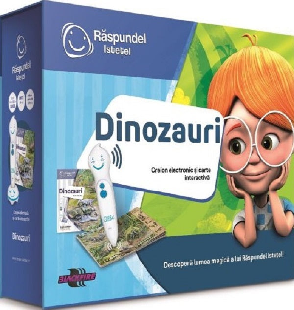 DINOZAURI SET CREION ELECTRONIC SI CARTE INTERACTIVA RASPUNDEL ISTETEL
