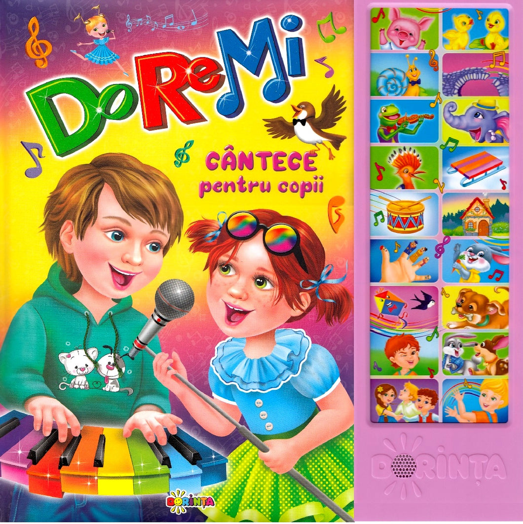 DO RE MI CANTECE PENTRU COPII EDITURA DORINTA