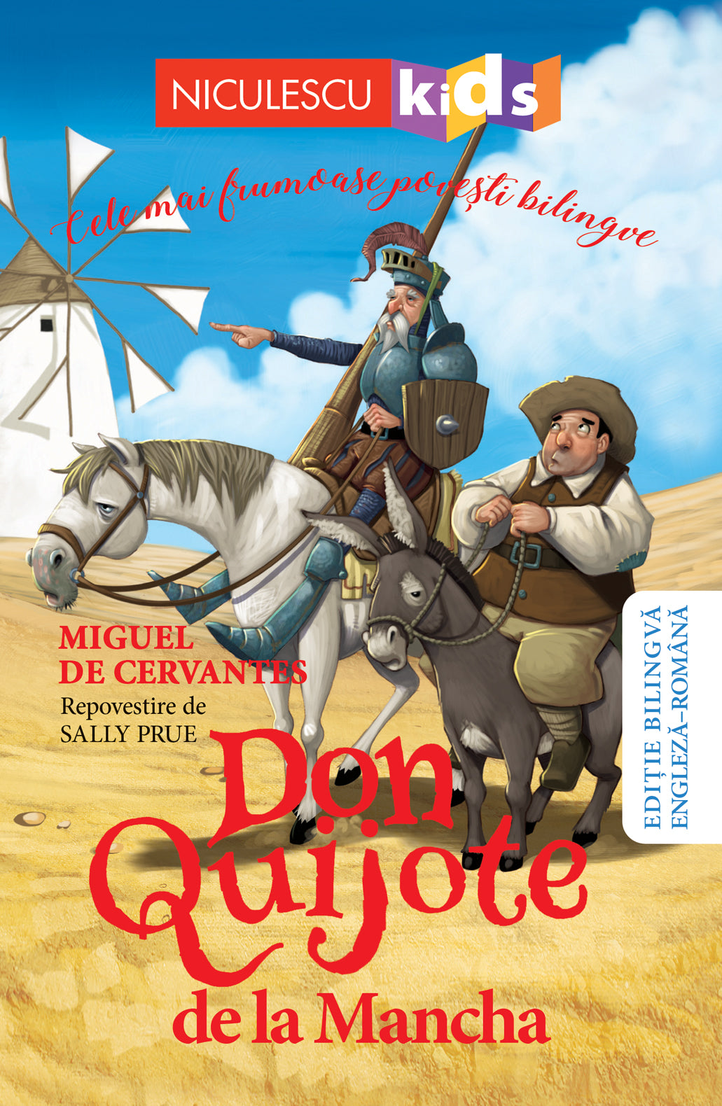 DON QUIJOTE DE LA MANCHA CELE MAI FRUMOASE POVESTI BILINGVE