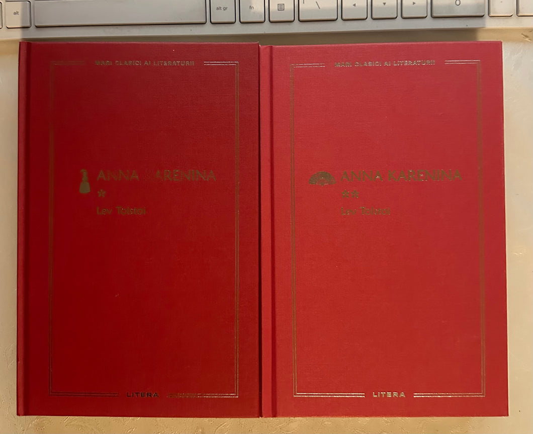ANNA KARENINA LEV TOLSTOI VOL 1 SI VOL 2
