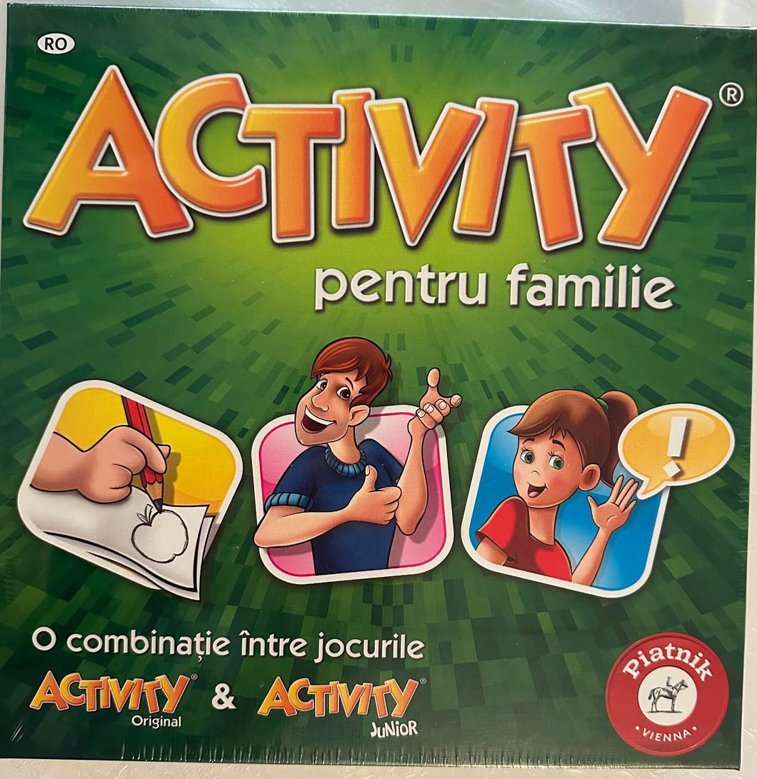 ACTIVITY PENTRU FAMILIE
