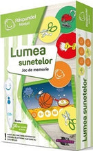 Load image into Gallery viewer, LUMEA SUNETELOR JOC DE MEMORIE RASPUNDEL ISTETEL
