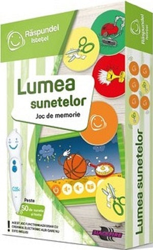 LUMEA SUNETELOR JOC DE MEMORIE RASPUNDEL ISTETEL