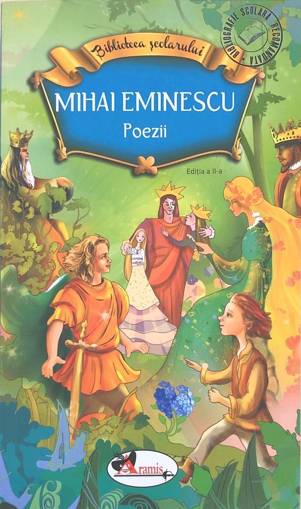 POEZII MIHAI EMINESCU BIBLIOTECA SCOLARULUI