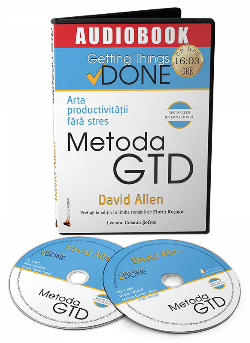 ARTA PRODUCTIVITATII FARA STRES METODA GTD *** AUDIOBOOK ***