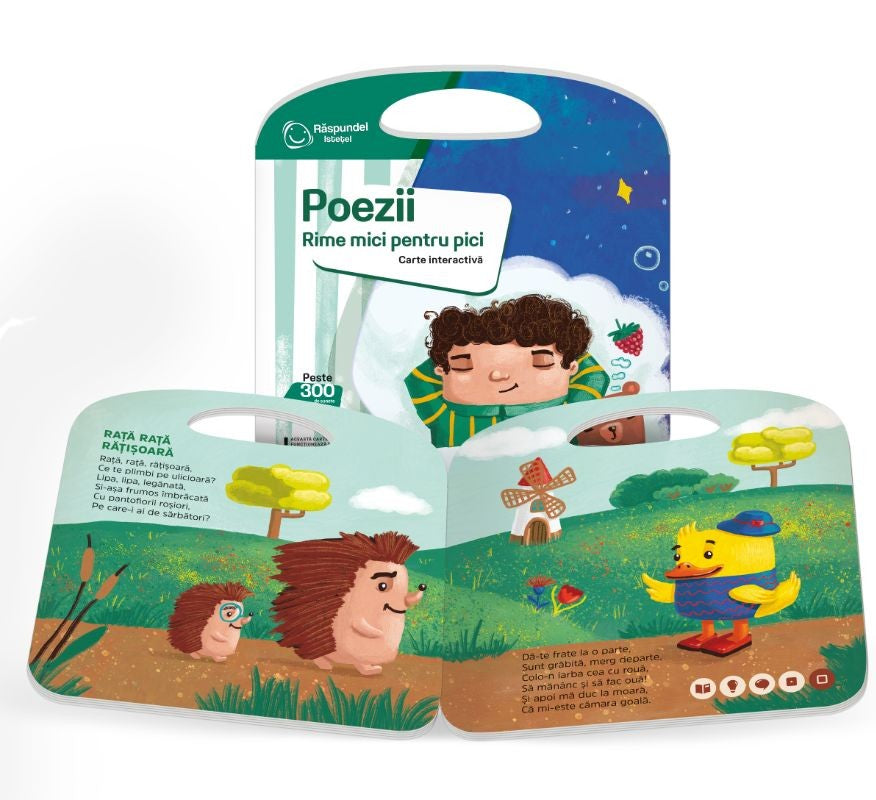 POEZII RIME MICI PENTRU PICI CARTE INTERACTIVA RASPUNDEL ISTETEL