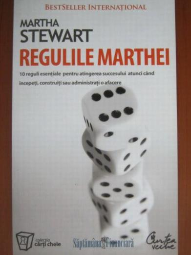 REGULILE MARTHEI MARTHA STEWART