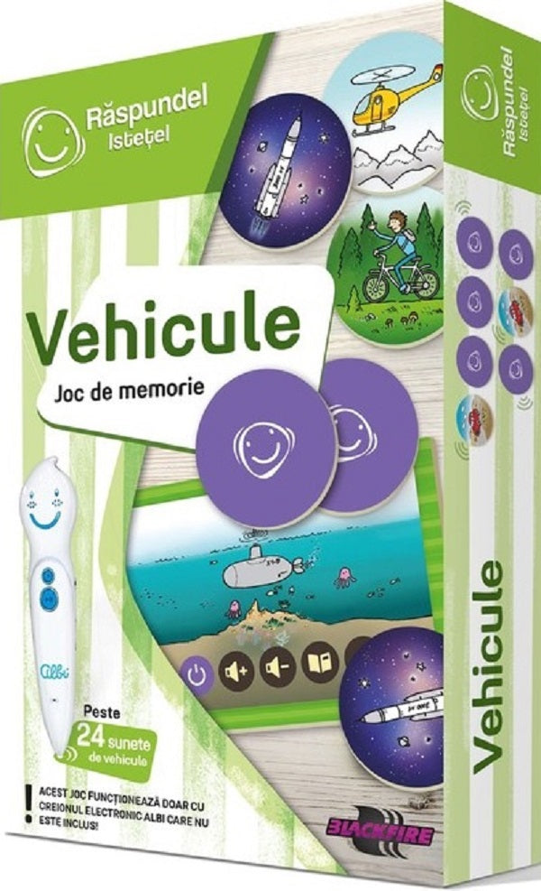 VEHICULE JOC DE MEMORIE RASPUNDEL ISTETEL