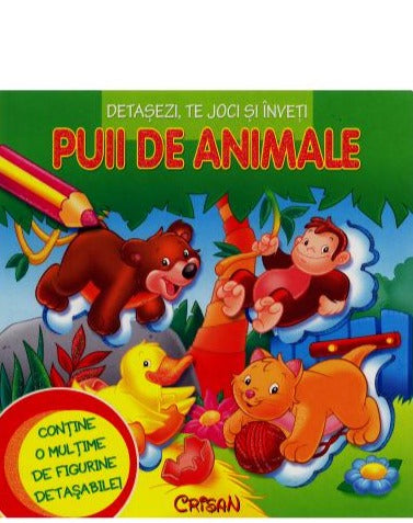 PUII DE ANIMALE DETASEZI TE JOCI SI INVETI