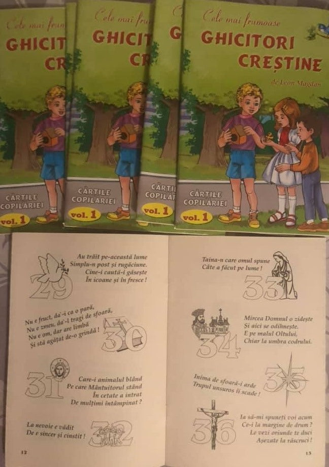 CELE MAI FRUMOASE GHICITORI CRESTINE CARTILE COPILARIEI VOLUMUL 1