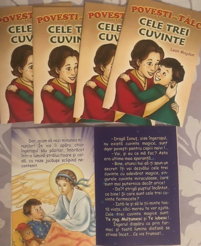 CELE TREI CUVINTE POVESTI CU TALC