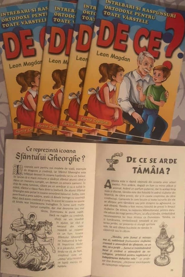 INTREBARI SI RASPUNSURI ORTODOXE PENTRU TOATE VARSTELE DE CE