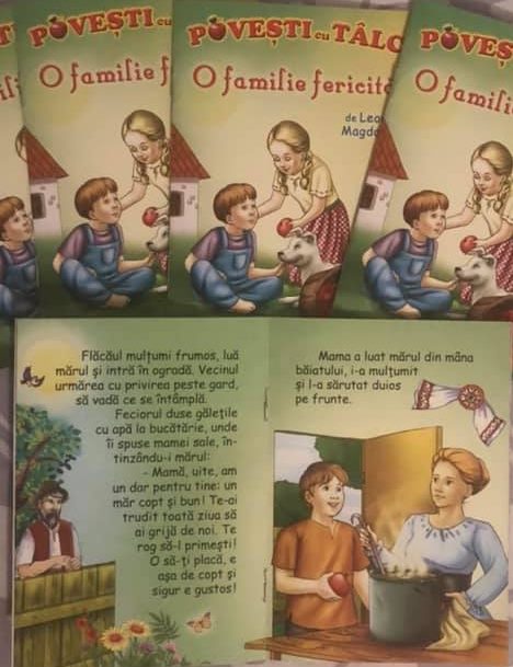 O FAMILIE FERICITA POVESTI CU TALC