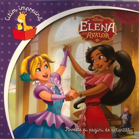 Citim impreuna elena din avalor poveste si pagini de activitati
