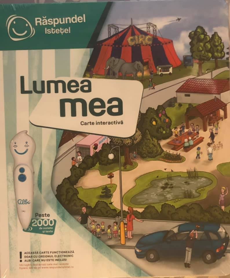 LUMEA MEA carte interactiva RASPUNDEL ISTETEL