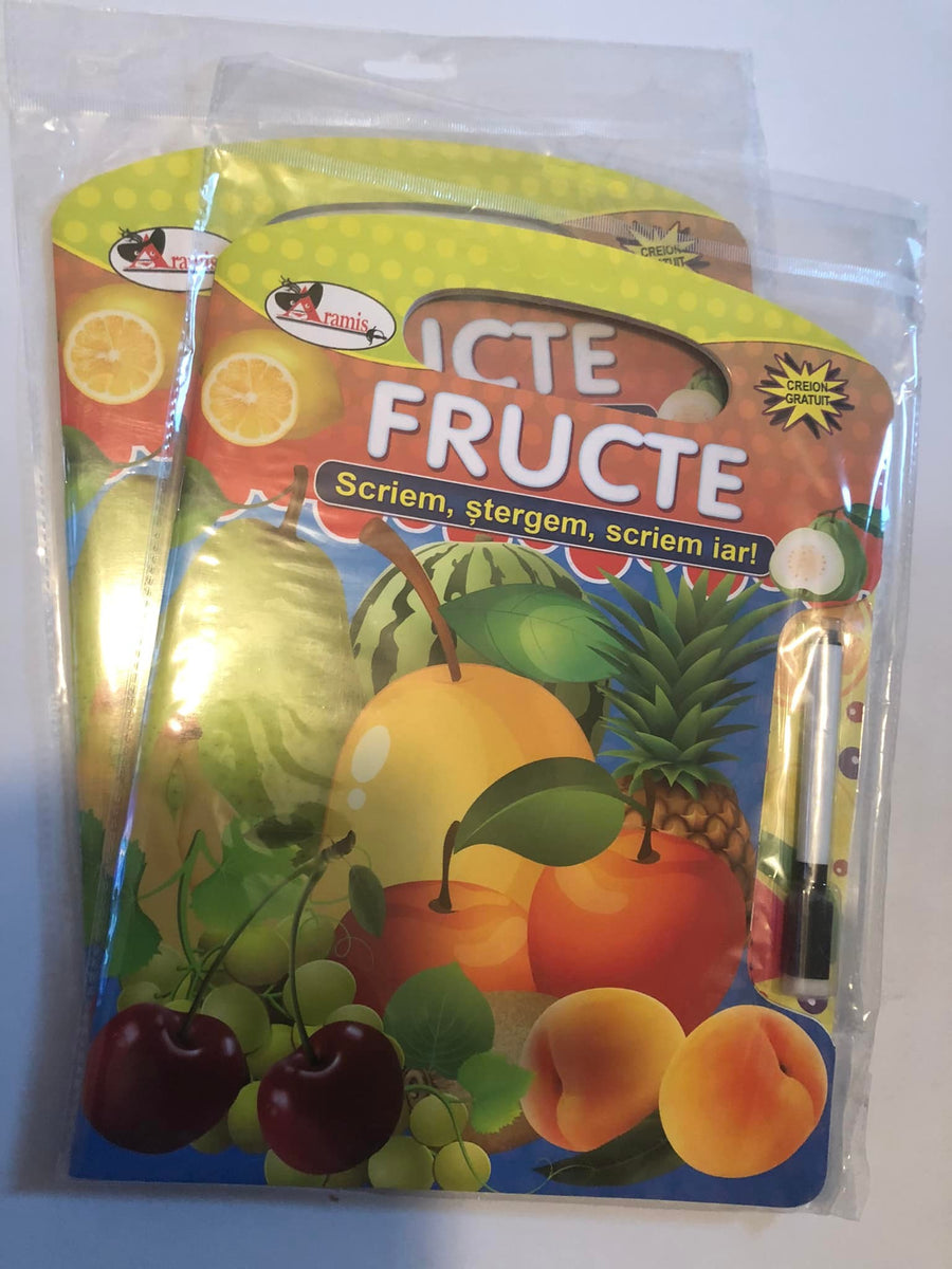 FRUCTE SCRIEM STERGEM SCRIEM IAR – Biblioteca RO Junior UK LTD