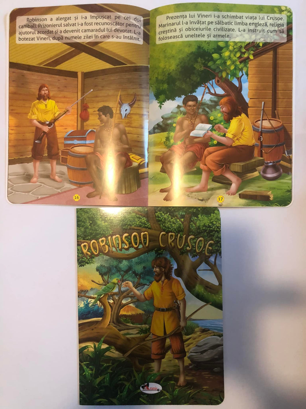 ROBINSON CRUSOE POVESTE
