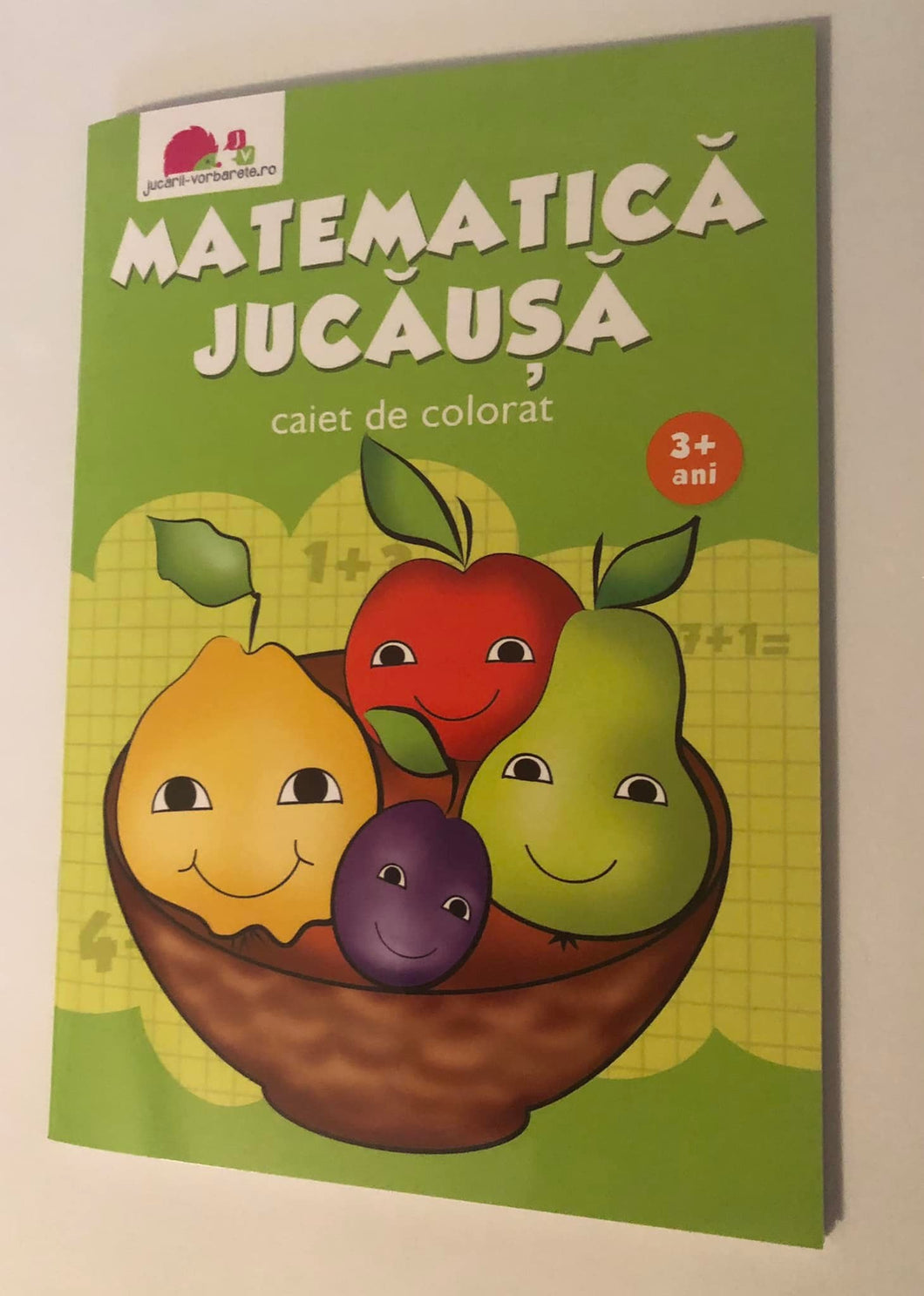 MATEMATICA JUCAUSA caiet de colorat 3 ani +