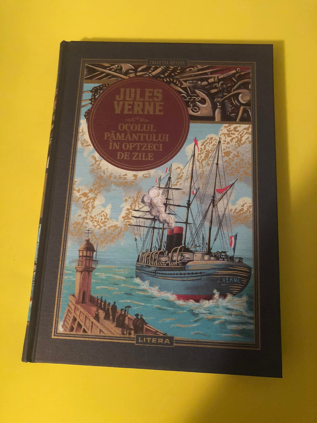 JULES VERNE OCOLUL PAMANTULUI IN OPTZECI DE ZILE