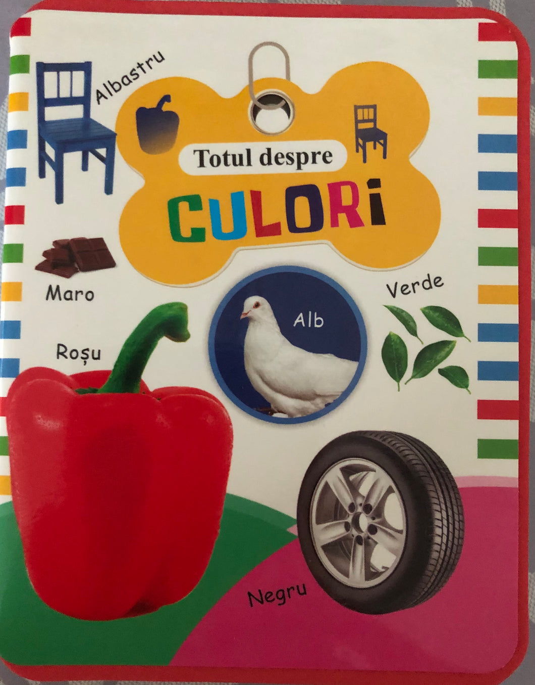 Totul despre culori carte buretata