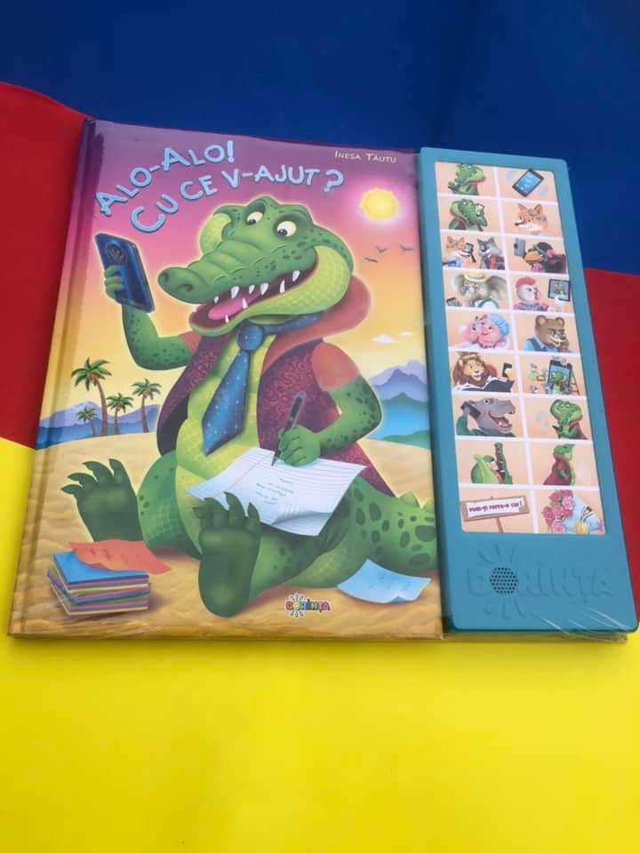 ALO ALO CU CE V-AJUT CARTE CU SUNETE ESDITURA DORINTA