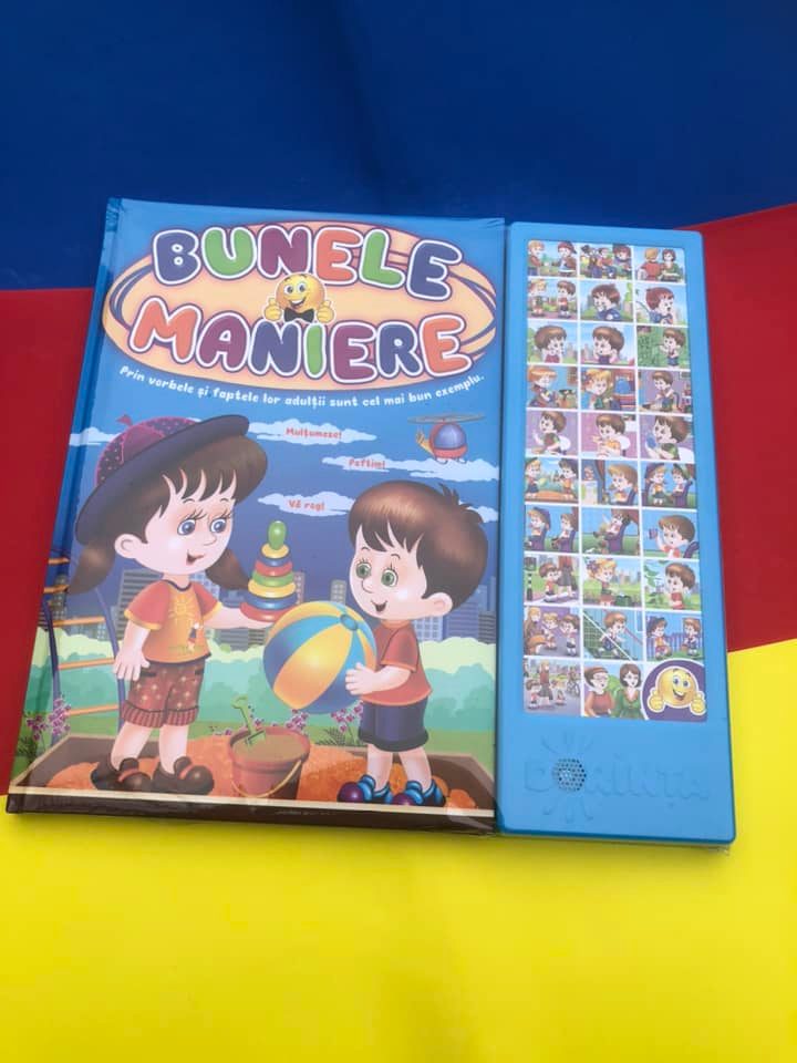 BUNELE MANIERE CARTE CU SUNETE EDITURA DORINTA