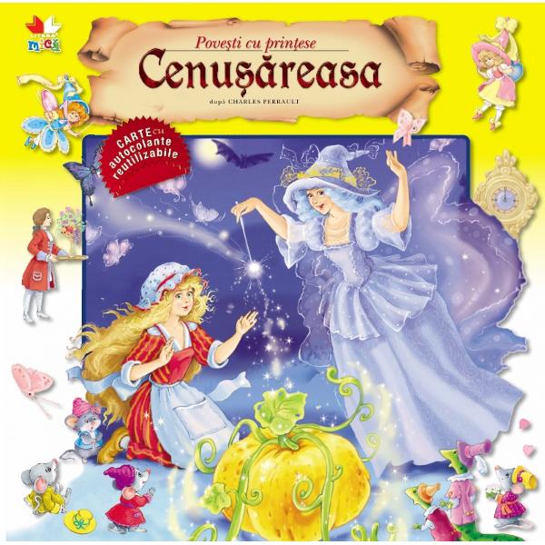 CENUSAREASA CARTE CU AUTOCOLANTE REUTILIZABILE