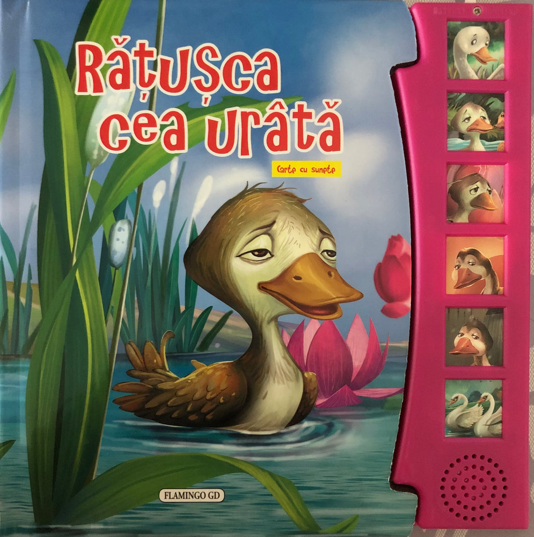 Carte de citit si ascultat povestea Ratusca cea urata