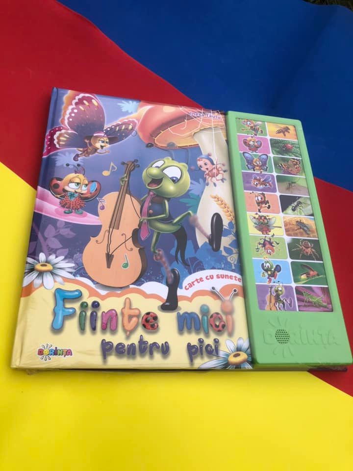 FIINTE MICI PENTRU PICI EDITURA DORINTA CARTE CU SUNETE