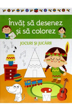 Load image into Gallery viewer, INVAT SA DESENEZ SI SA COLOREZ
