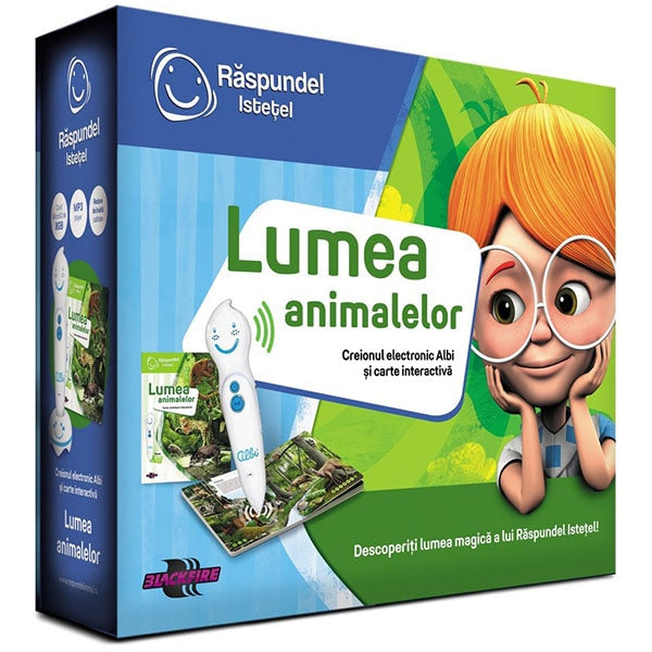 LUMEA ANIMALELOR creion electronic si carte interactiva RASPUNDEL ISTETEL