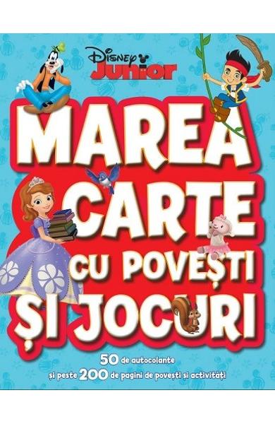 Marea carte cu povesti si jocuri Disney 