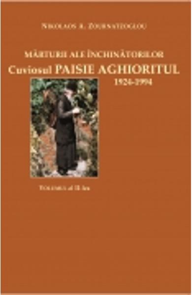 MARTURII ALE INCHINATORILOR CUVIOSUL PAISIE AGHIORITUL