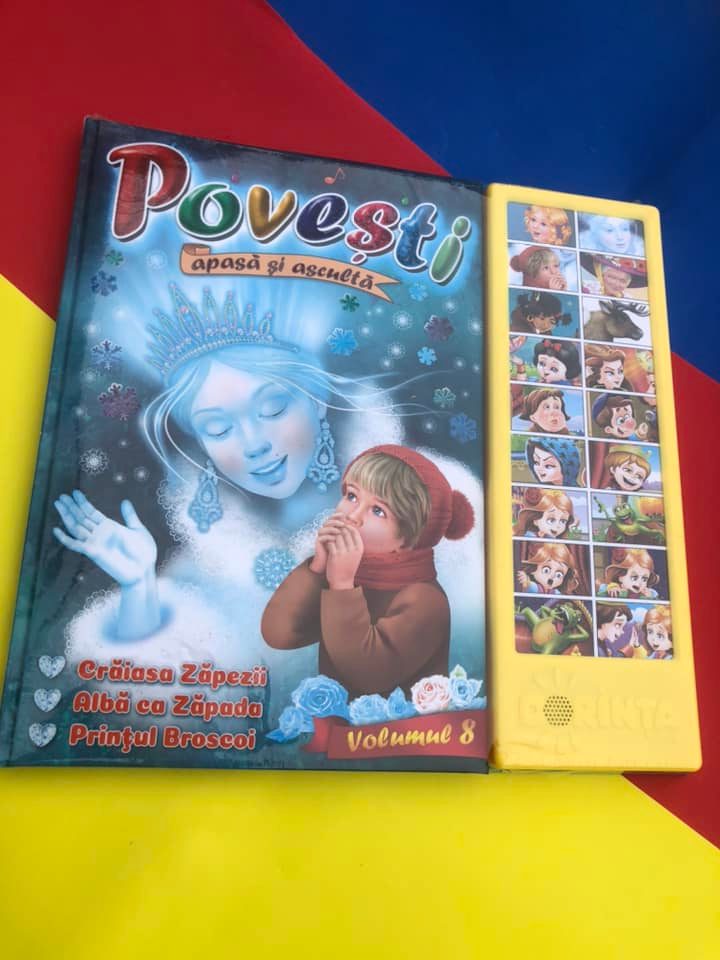 POVESTI VOLUMUL 8 CARTE CU SUNETE EDITURA DORINTA