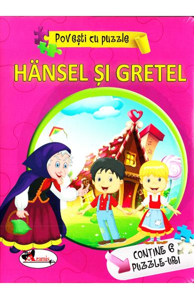 HANSEL SI GRETEL POVESTE CU PUZZLE