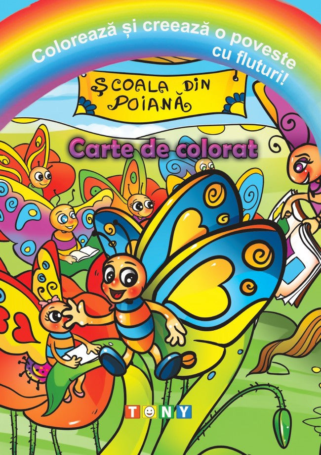 SCOALA DIN POIANA CARTE DE COLORAT