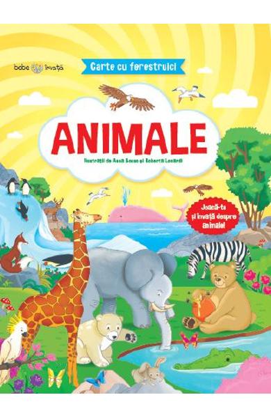 Carte cu ferestruici animale