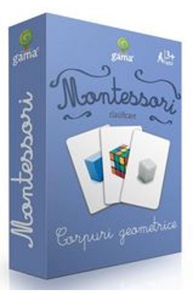 Corpuri Geometrice  Carti de joc Montessori