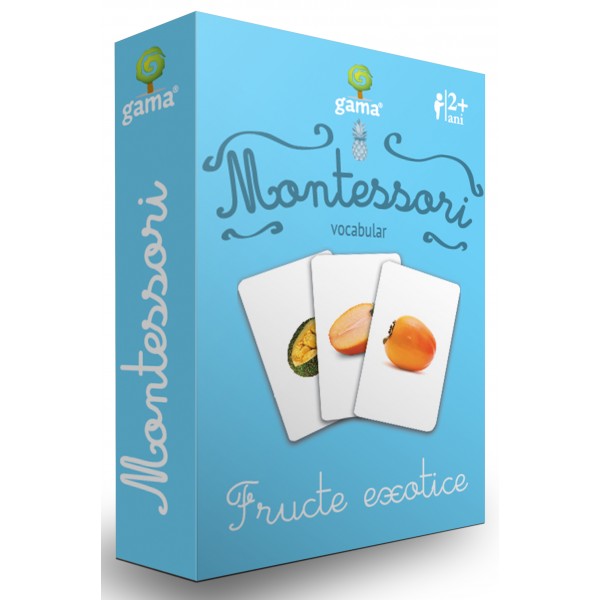 Fructe exotice Montessori