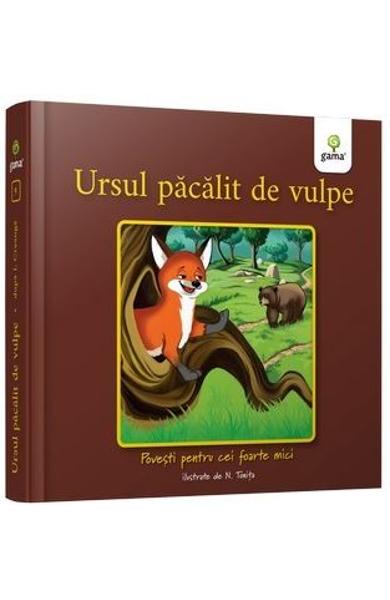 URSUL PACALIT DE VULPE povesti pentru cei foarte mici